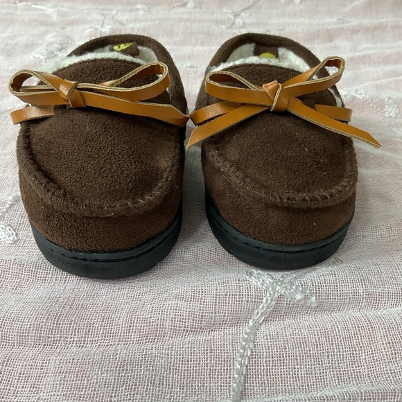 first steps Sherpa-Lined Baby Moccasins - Picture 1 of 7